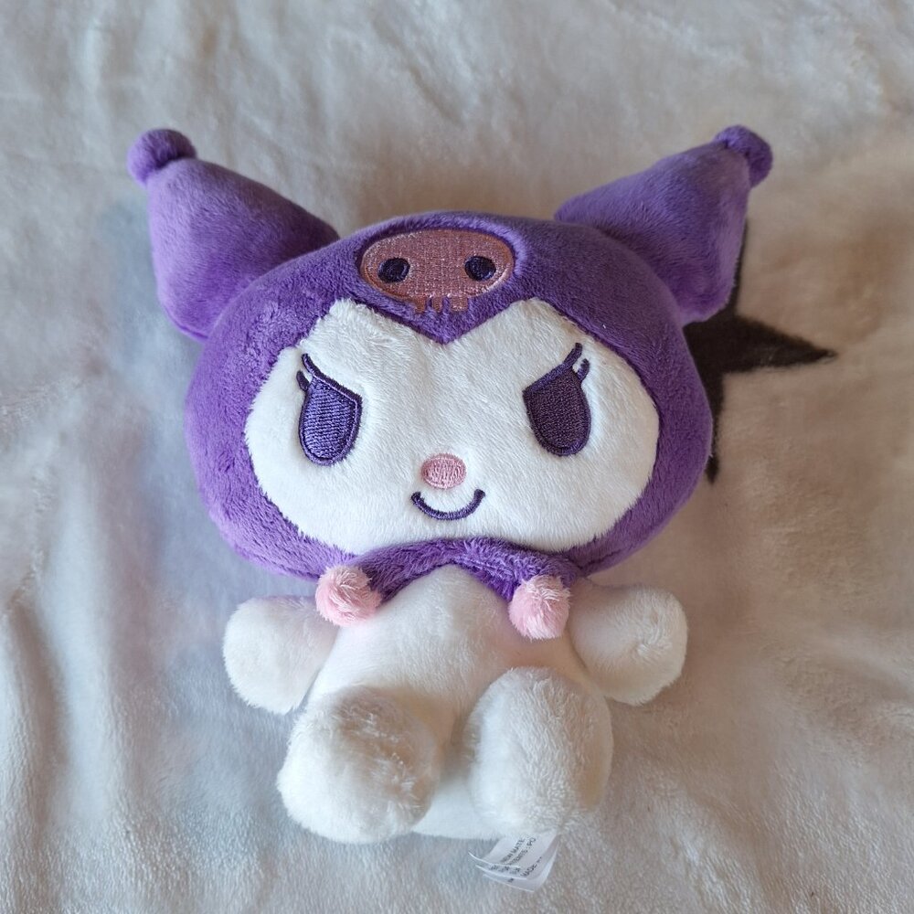 2023 Sanrio Kuromi Purple Plush 8” Stuffed Animal - Picture 6 of 6